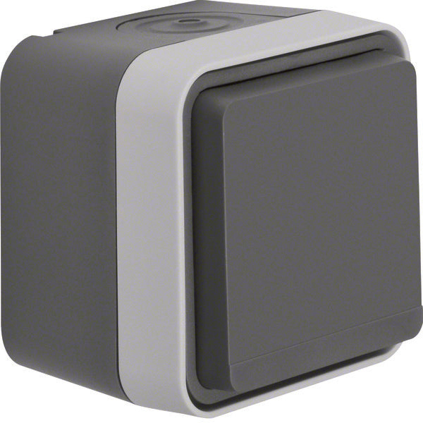 Hager Berker W.1 Wall Outlet (WCD Switchgear) - 47633505