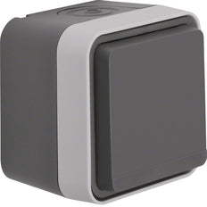 Hager Berker W.1 Wall Outlet (WCD Switchgear) - 47633505