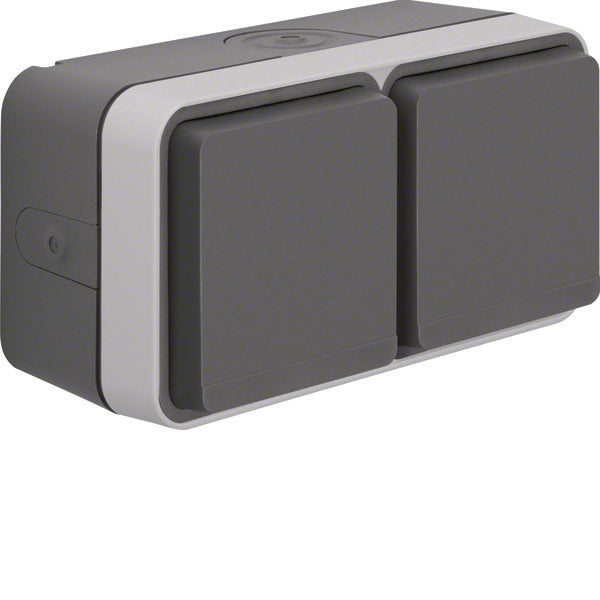 Hager Berker W.1 Wall Outlet (WCD Switchgear) - 47753525