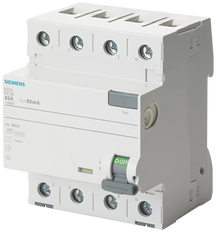 Siemens 5SV Residual Current Device - 5SV37466