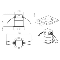 BEG Luxomat Bewegungsschalter (komplett) - 92583