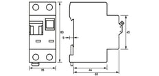 Doepke Ground Fault Circuit Interrupter - 09932104