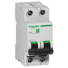 Schneider Electric C60N 2P 2A Sicherungsautomat 10kA - M9F11202