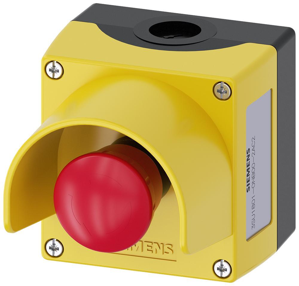 Siemens Pushbutton Box Complete - 3SU18010NB002AC2