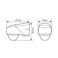ESYLUX Bewegungsschalter (komplett) - EM10015212