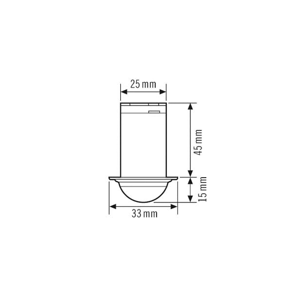 ESYLUX Compact Mini-Bewegungsschalter (komplett) - EP10426001