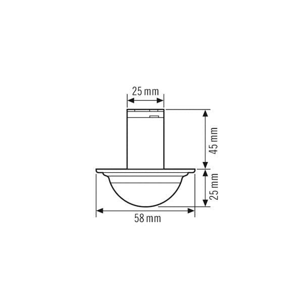 ESYLUX Compact Mini-Bewegungsschalter (komplett) - EP10426032