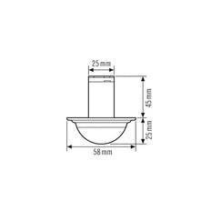 ESYLUX Compact Mini-Bewegungsschalter (komplett) - EP10426032