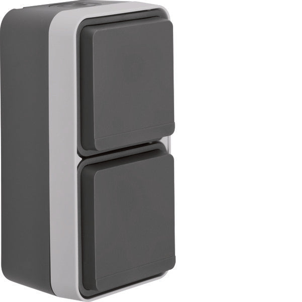 Hager Berker W.1 Wall Outlet (WCD Switchgear) - 47703555