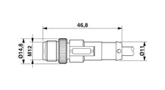 Phoenix Contact Sensor-/Aktor-Kabel mit Stecker - 1408750