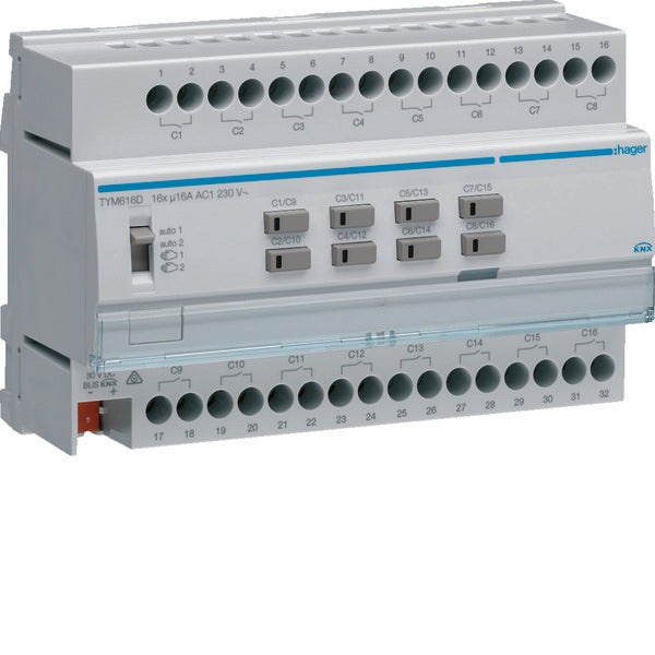 Hager Schaltaktoren-Bus-System - TYM616D