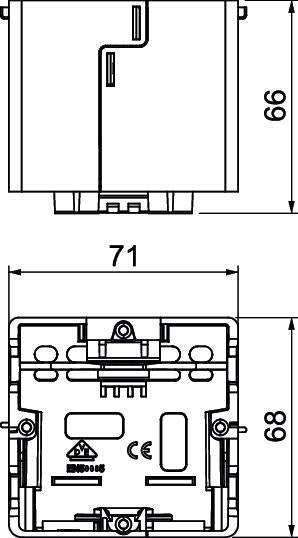 Rehau by OBO SIGNA Montagebox Wandkanal - 6133577