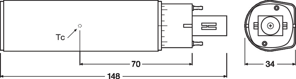 Osram Dulux LED-lamp - 4058075558106