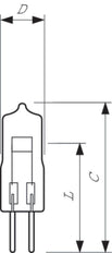 Philips Focusline Halogen Studio-, Projektions- und Fotolampe - 40986750
