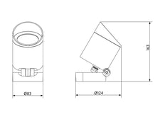 Opple Spot Projektor Downlight/Spotlight/Scheinwerfer - 709000027200