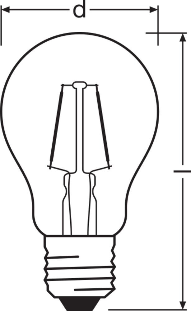 Osram Vintage 1906 LED-Glühbirne - 4058075293199