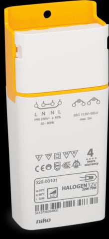 Niko Elektronischer Transformator Niedervolt-Beleuchtungssystem - 320-00101