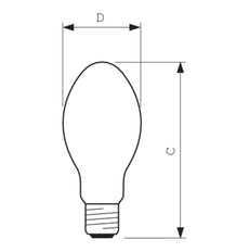 Philips Master City Weiß Halogen-Metalldampflampe ohne Reflektor - 15875200