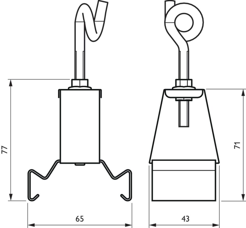Philips Maxos fusion Mechanische Versorgung Gehäuse Leuchte - 37460399