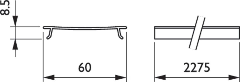 Philips Maxos fusion Mechanical Supply Housing Lighting Fixture - 38354400