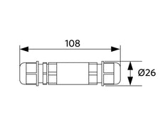 Opple LED-Straßenleuchte Eelektra Versorgungsgehäuse für Beleuchtungskörper - 543098021900
