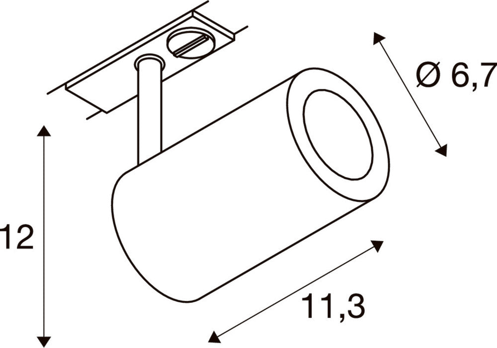 SLV Enola B Downlight Spotlight Flutlicht - 1002110