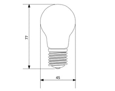 Opple LED Glühfaden LED-Lampe - 500010001600