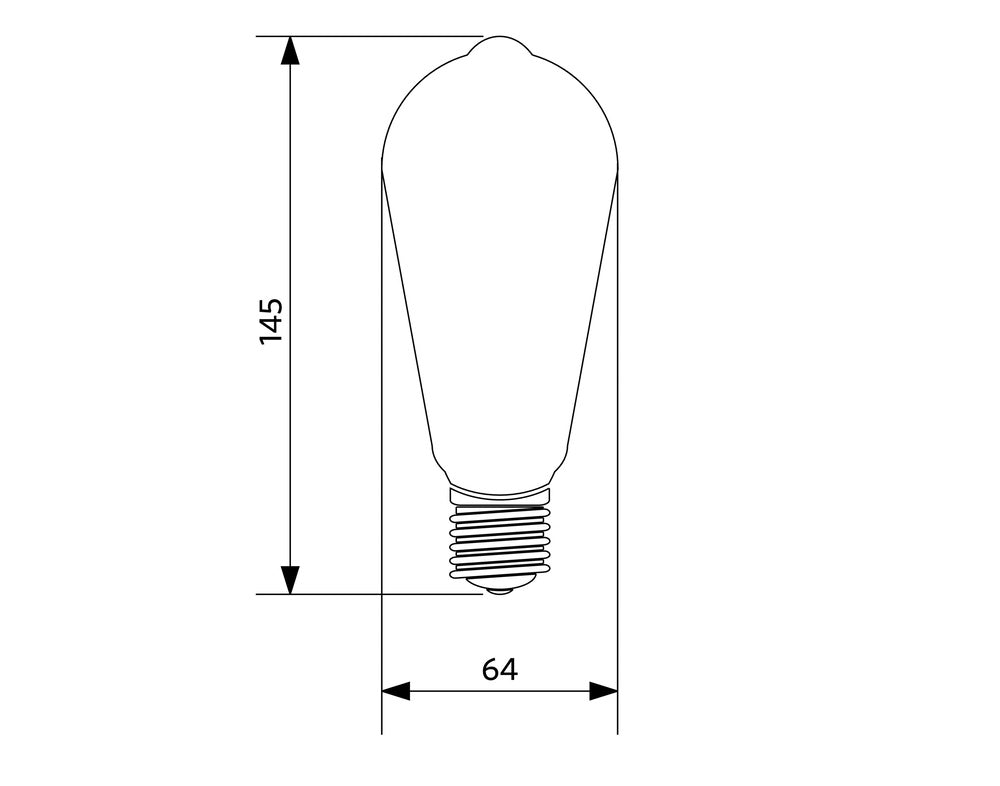 Opple LED Glühfaden LED-Lampe - 500012000300
