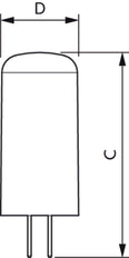 Philips LED-Lampe - 76775400