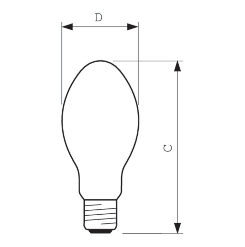 Philips Master Natriumdampf-Hochdrucklampe - 18040100