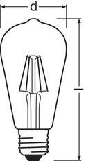 Osram Vintage 1906 LED-Glühbirne - 4052899962095