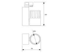 Opple LED Spot Downlight/Spotlight/Flutlicht - 140054439