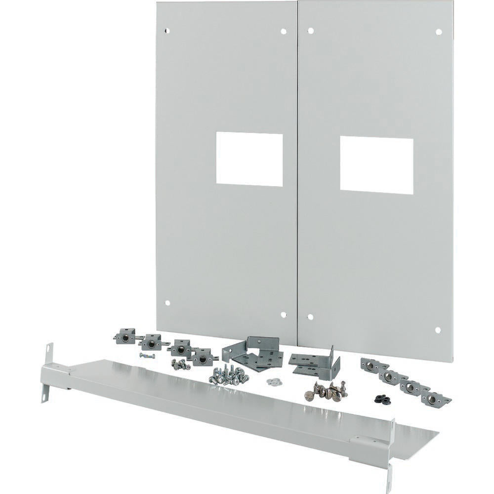 Eaton Frontabdeckung 2xNZM4 3P Festmontage Breite 800mm Grau - 187144