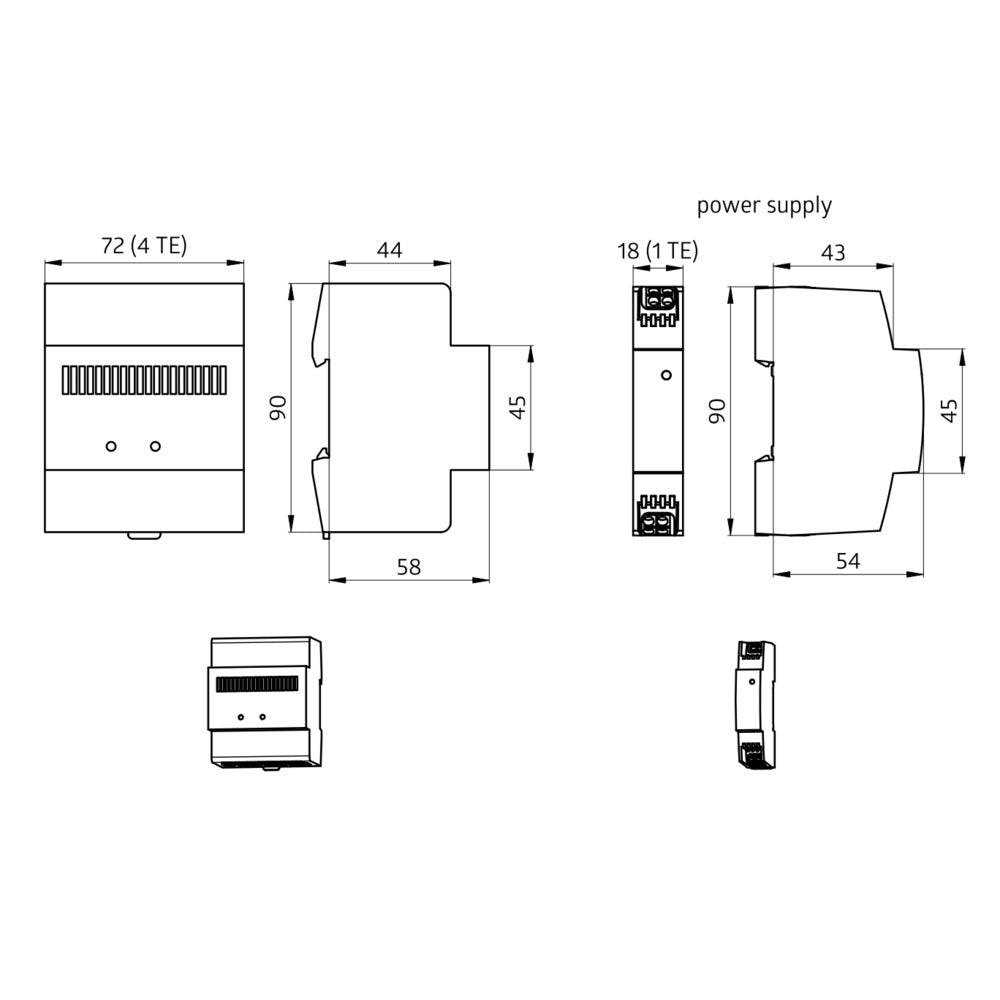 BEG Vistation-KNX REG Grau Zubehör - 93335