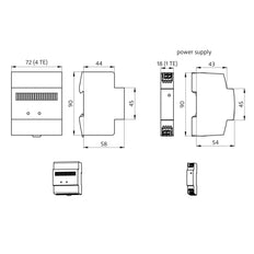 BEG Vistation-KNX REG Grau Zubehör - 93335