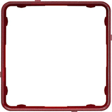 Jung CD Plus Bewerbungsrahmen Rot Metallic - CDP81RTM