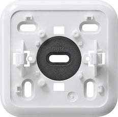 Gira Click-It Einzelmontageplatte Reinweiß - 008111 [5 Stück]