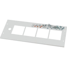 Eaton Frontabdeckung mit Montagesatz für 4x96 Meter Grau 200x600mm - 283944