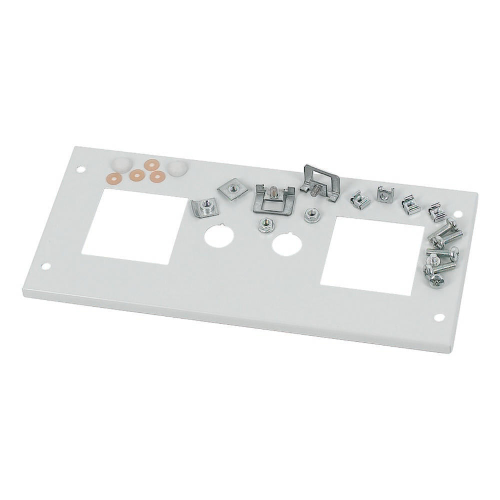 Eaton Frontabdeckungssatz für 2x72 Meter Grau 150x425mm - 283935