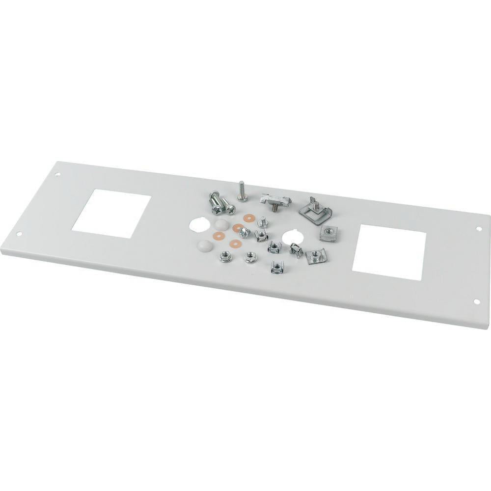 Eaton Frontabdeckung Montagesatz für Zähler 2X72Mm 150X600Mm Grau - 283937