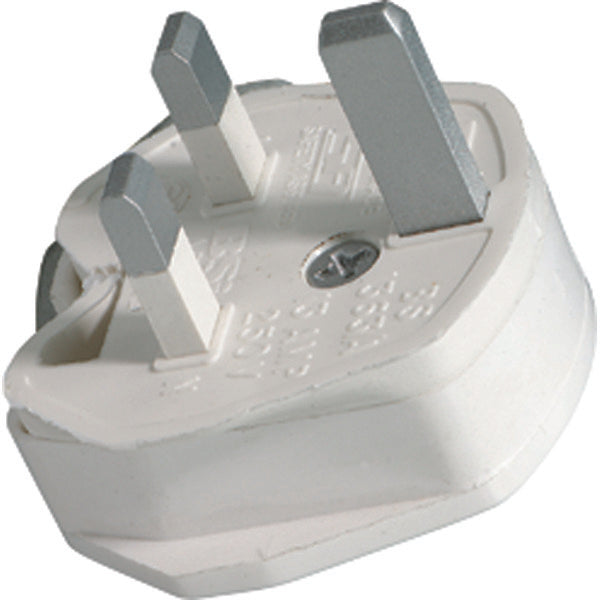 Jung British Standard 13A250V Kontaktstecker Weiß - SA13