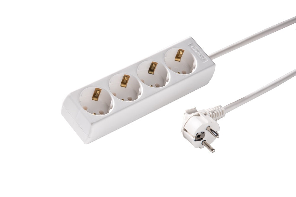 Martin Kaiser 4-Wege Desktop-Steckdosenleiste Mit 1,5m Kabel - 1046ZL/15W/KWS