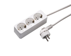 Martin Kaiser 3-Wege Desktop-Steckdosenleiste Mit 1,5m Kabel - 538ZL/15W/KWS