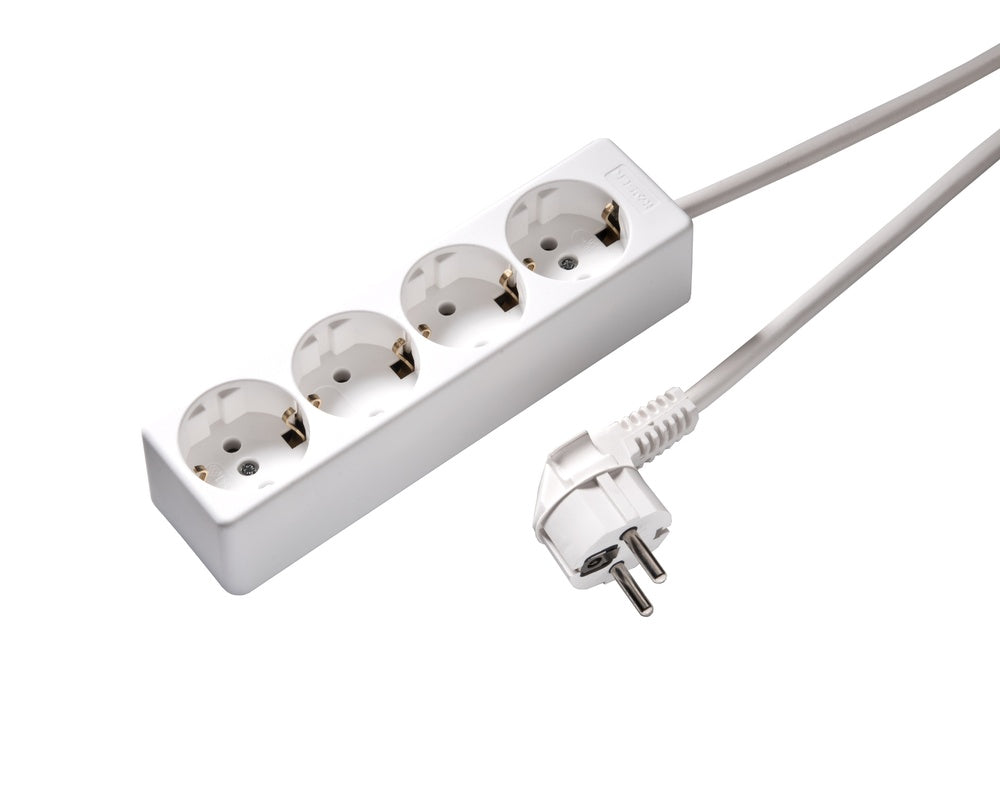 Martin Kaiser 4-Way Desktop Power Strip With Ground Pin - 541ZL/15W/KWS