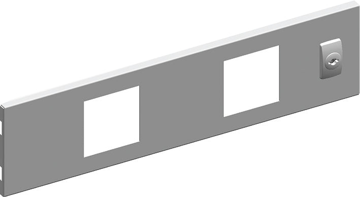 ABB Fachtür für Einbaumessgeräte 96x96 RAL7035 Höhe 150mm RT1506 - 2CPX066447R9999