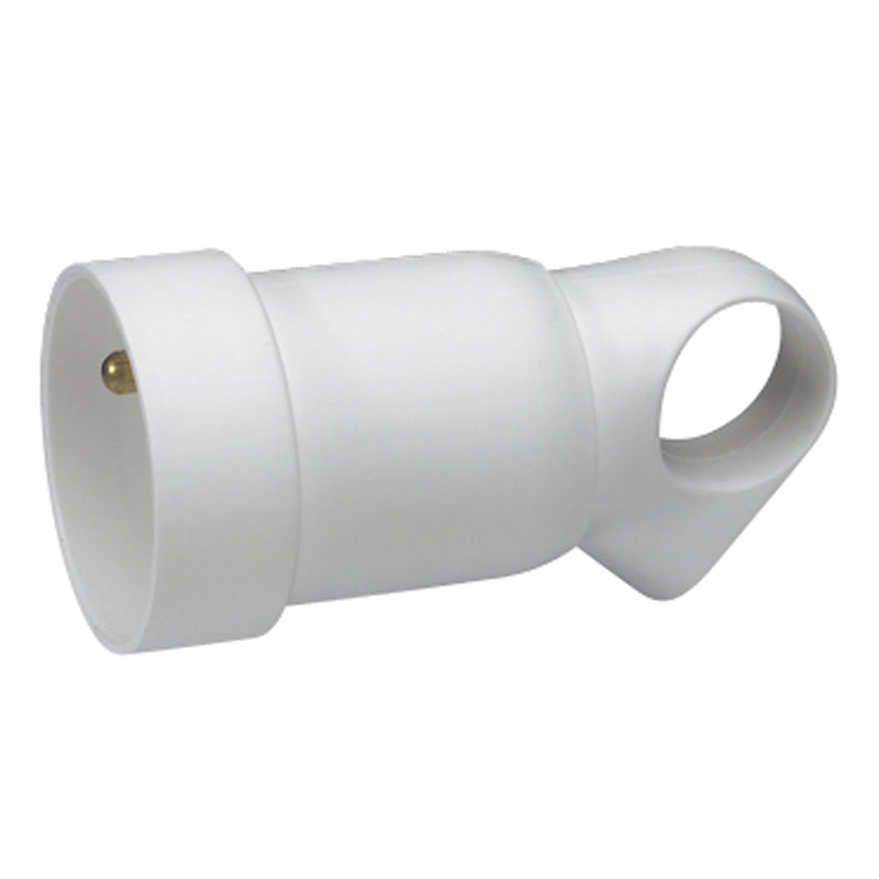 Legrand Contrast Plug PA White - 050421 [10 Pieces]
