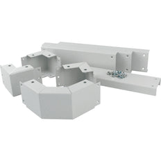 Eaton Plinth For Corner Section Size 100x500x500mm Grey - 116202