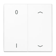 Jung EnO Funk Wandsender LS990 Weiß 4 Kanal mit Symbolen - ENOLS995P01WW