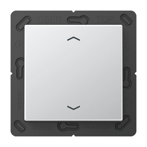 Jung EnOcean A500 Aluminium 2-Kanal-Funkwandsender - ENOA590PAL