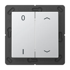 Jung EnOcean A500 Aluminium 4-Kanal-Funkwandsender - ENOA595P01AL